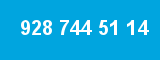 928 744 51 14 928 744 51 14